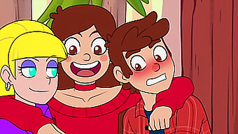 Parodia Gravity Falls: Ogolona Cipka Lizana I Jeżdżona Przez Kutasa