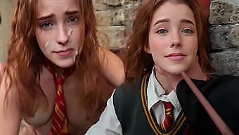 Oplev Den Ultimative Troldmandsfantasi Med Hermione Granger I Denne Pov-Video