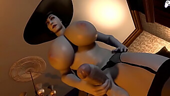 La Gran Polla De Lady Dimitrescu Es Chupada Y Se Corre Dentro En 4k 3d Hentai P2