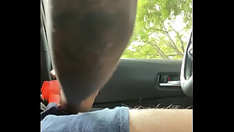 After Seeing Me Kiss My Boyfriend, My Uber Driver Was Horny And Wanted To Fuck Me