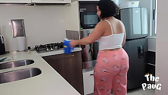 Amateur Couple Explores Sex In Their Kitchen