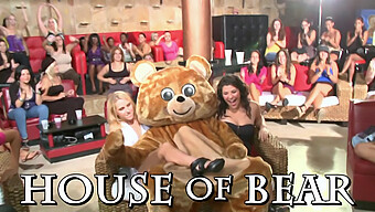 Wild Cfnm Party With Dancing Bear And Horny Women Giving Blowjobs And Sex