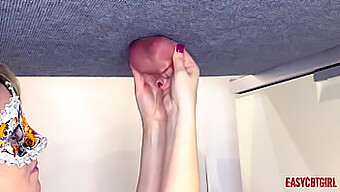 Russian Mistress Takes Control: Balls To The Knee