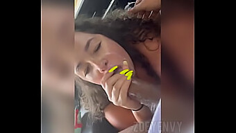 Big Natural Tits Beauty Gets A Facial In Public