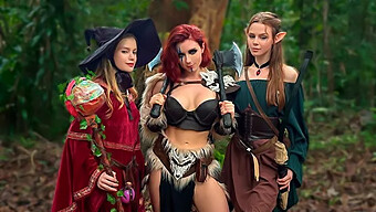 Gadis-Gadis Berambut Merah Di D&D World Menikmati Aksi Seks Panas