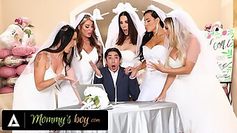 Shay Sights Leads Milf Brides In Steamy Wedding Planning Session